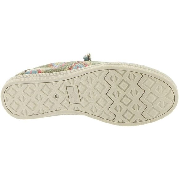 Rocket Dog Mellow Women's Slip On Shoes 7.5B (M) Olive/Natural Multi - Picture 8 of 8